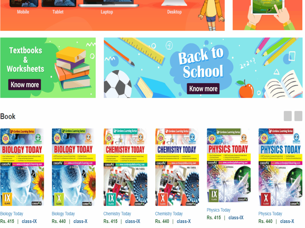 Cordova Joyful Learning platform
